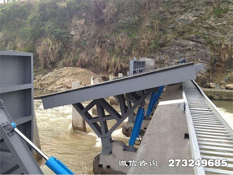 留坝县水力液压翻板闸门